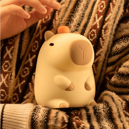 Chill Glowing Capybara Night Light ₍ᐢ•(ܫ)•ᐢ₎